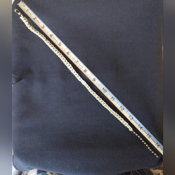 Y2K Hemp Rope Metal Ball Beaded Choker Necklace - Picture 7 of 10